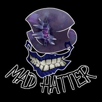 Mad Hatter póló minta